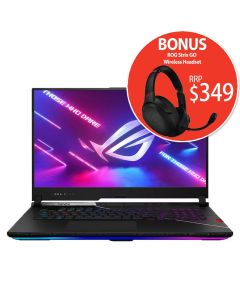 Asus ROG Strix SCAR 17 G733ZX-LL055W 17.3in WQHD 240Hz i9-12900H RTX3080Ti 32G 2TB Gaming Laptop with Free Asus ROG Strix GO 2.4 GHz Wireless Gaming Headset