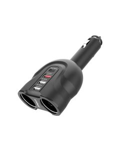 mbeat Gorilla Power 4-Port USB-C & QC3.0 Car Charger Cigarette Lighter Splitter [MB-CHGR-C38]