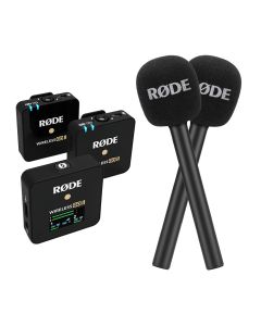 Rode Wireless GO II Dual-Channel Wireless Microphone System with 2x Interview GO