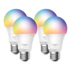 TP-Link Tapo L530E(4-Pack) Smart Wi-Fi Light Bulb Multicolour E27 4-Pack