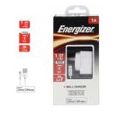 Energizer 1A Wall Charger with Lightning  Cable