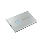 Samsung T7 Touch 500GB Silver USB3.2 Type-C Fingerprint Portable SSD MU-PC1T0K/WW