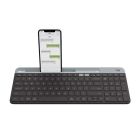 Logitech K580 Slim Multi-Device Wireless Keyboard - Black