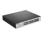 D-Link DGS-1100-24P 24-Port Gigabit EasySmart PoE Switch with 12 PoE ports