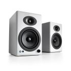 Audioengine A5+ Wireless Bookshelf Speakers - Hi-Gloss White