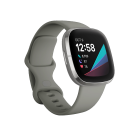 Fitbit Sense Advanced Health Smartwatch - Sage Grey/Silver