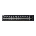 DELL 210-AEIN Networking X1026P Smart Web Switch 24x 1GBE POE (Up To 12x POE+) And 2x 1GBE SFP Ports