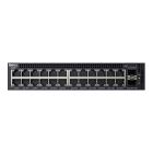 DELL 210-AEIM Networking X1026 Smart Web Managed Switch 24X 1GBE And 2x 1GBE SFP Ports