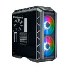 Cooler Master MasterCase H500P A.RGB Mid Tower ATX Computer Case with Tempered Glass - Black