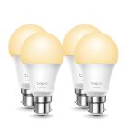 TP-Link Tapo L510B(4-Pack) Tapo Dimmable Smart Light Bulb Bayonet Fitting B22 4 Pack
