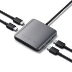 Satechi Aluminium 4 Port USB-C Hub - Space Grey ST-UC4PHM