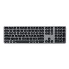 Satechi Aluminium Bluetooth Wireless Keyboard - Space Grey