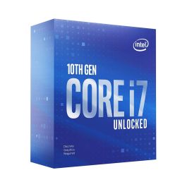 Intel i7-10700KF CPU 3.8GHz 5.1GHz Max 10th Gen 8 Cores/16 Threads 16Mb 95W Unlocked