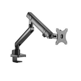 Brateck Single Monitor Aluminium Slim Mechanical Spring Monitor Arm