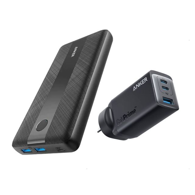 Anker PowerCore III 19200mAh 60W PD Power Bank with GaNPrime 65W Charger - Black