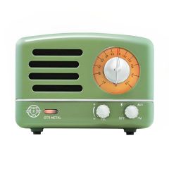 MUZEN OTR Metal Portable FM Radio  Bluetooth Speaker-Green