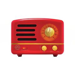 MUZEN OTR Metal Portable FM Radio  Bluetooth Speaker-Red