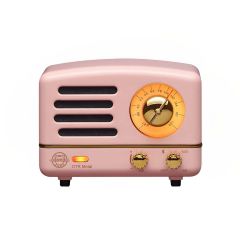 MUZEN OTR Metal Portable FM Radio  Bluetooth Speaker-Pink