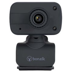 [Damaged Packaging] Bonelk USB Webcam Clip On 1080p (Black)