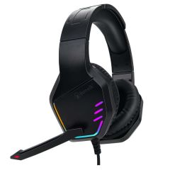 [Damaged Packaging] Bonelk Gaming RGB Headphones 3.5mm - Black