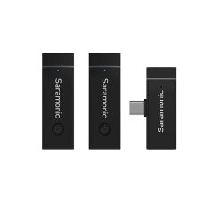 Saramonic BlinkGo U2 Kit USB-C 2.4GHz Dual-Channel Wireless Microphone System