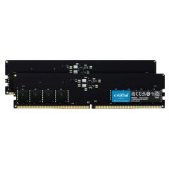 Crucial Pro 32GB (2x16GB) DDR5 UDIMM 5600MHz CL46 Black Heat Spreader Gaming Memory