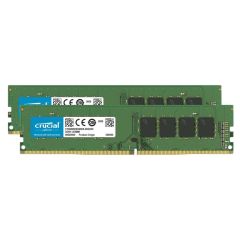 Crucial Pro 64GB (2x32GB) DDR4 UDIMM 3200MHz CL22 Black Heat Spreaders Gaming Memory