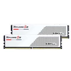 G.Skill Ripjaws S5 32GB 2x16GB DDR5 5200MHZ RAM - WHITE [F5-5200J4040A16GX2-RS5W]