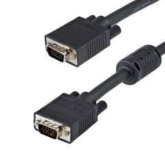 StarTech 1m Coax High Resolution VGA Monitor Cable (M/M) - Black [MXTMMHQ1M]