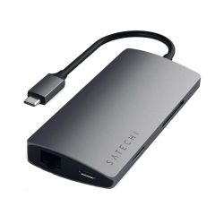 [Damaged Box] Satechi Type-C Multi-Port Adapter 4K HDMI w/ Ethernet V2 - Space Grey