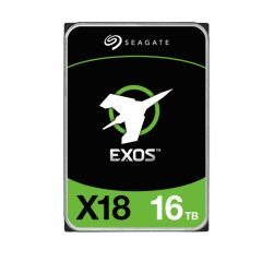 Seagate Exos X18 16TB 3.5in SAS 512e/4Kn 7200RPM HDD [ST16000NM004J]