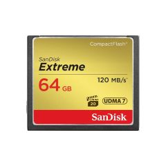 SanDisk Extreme 64GB CompactFlash Memory Card [SDCFXSB-064G-G46]