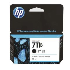 HP 711B 38ml Black DesignJet Ink Cartridge [3WX00A]