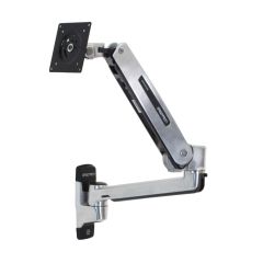 Ergotron LX Sit-Stand Wall Mount LCD Arm - Support up to 42in Display - Polished [45-353-026]