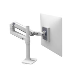 Ergotron LX Series Monitor Mount / Stand 32in Clamp - White [45-537-216]