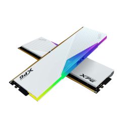 Adata XPG Lancer RGB 32GB (2x16GB) DDR5 5200MHz Desktop Memory - White [AX5U5200C3816G-DCLARWH]
