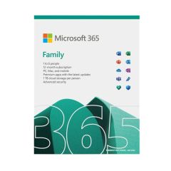 Microsoft 365 Family Retail Box 1Yr Subscription [6GQ-01895]