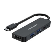 Simplecom USB-C 4-in-1 Multi-Port Adapter Hub [CH540]
