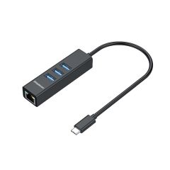 Simplecom CHN421 USB-C to 3-Port USB Hub Black [CHN421-BLACK]