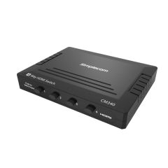 Simplecom Mechanical 4 Way Manual Push Button HDMI Switch Box 4-Port 4K UHD HDCP [CM340]