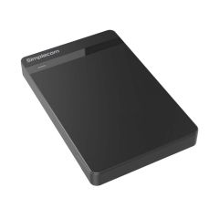 Simplecom Tool Free 2.5in SATA HDD SSD to USB 3.0 Hard Drive Enclosure - Black [SE203-BLACK]