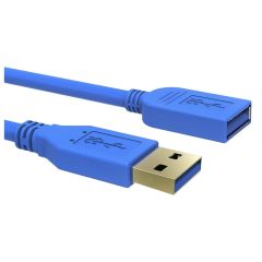 Simplecom USB 3.0 SuperSpeed Extension Cable 1.5m - Blue [CA315]