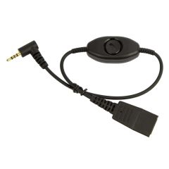 Jabra Quick Disconnect Cable to 2.5mm Jack with Push-To-Talk [8800-00-79]