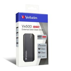 Verbatim Vx500 External SSD Drive 480GB USB3.1