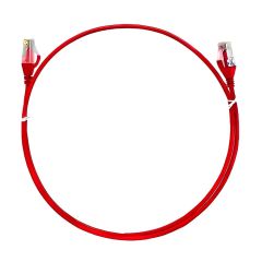 8ware CAT6 Ultra Thin Slim Cable 1m Red Premium RJ45 Ethernet Network LAN UTP Patch Cord
