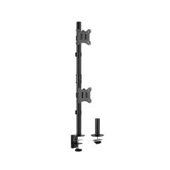 Brateck Vertical Pole Mounted Dual Screen Monitor Mount [LDT57-C02V]