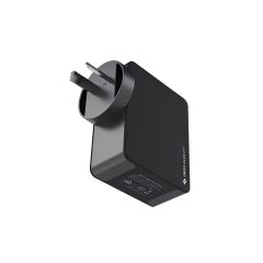 [Damaged Box] Swiss Mobility 4 Port USB Wall Charger 4.8amp - Black