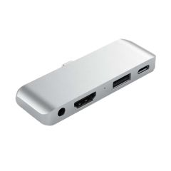 [Damaged Box] Satechi USB-C Mobile Pro Hub - Silver