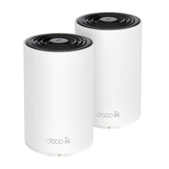 TP-Link Deco XE75 Pro(2-pack) AXE5400 Tri-Band Mesh Wi-Fi 6E System