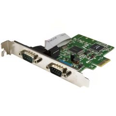 StarTech 2 Port PCI Express Serial Card w/ 16C1050 UART - RS232